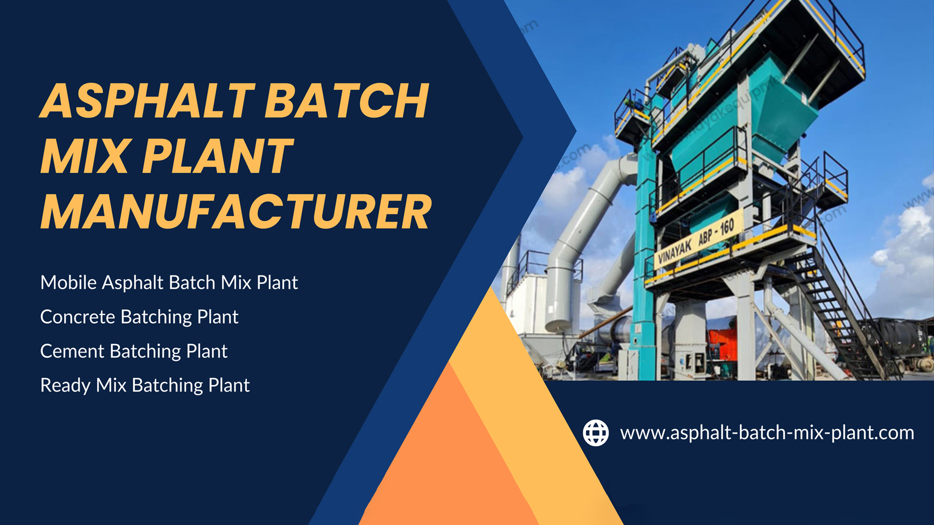 Asphalt Batch Mix Plant Manufacturer