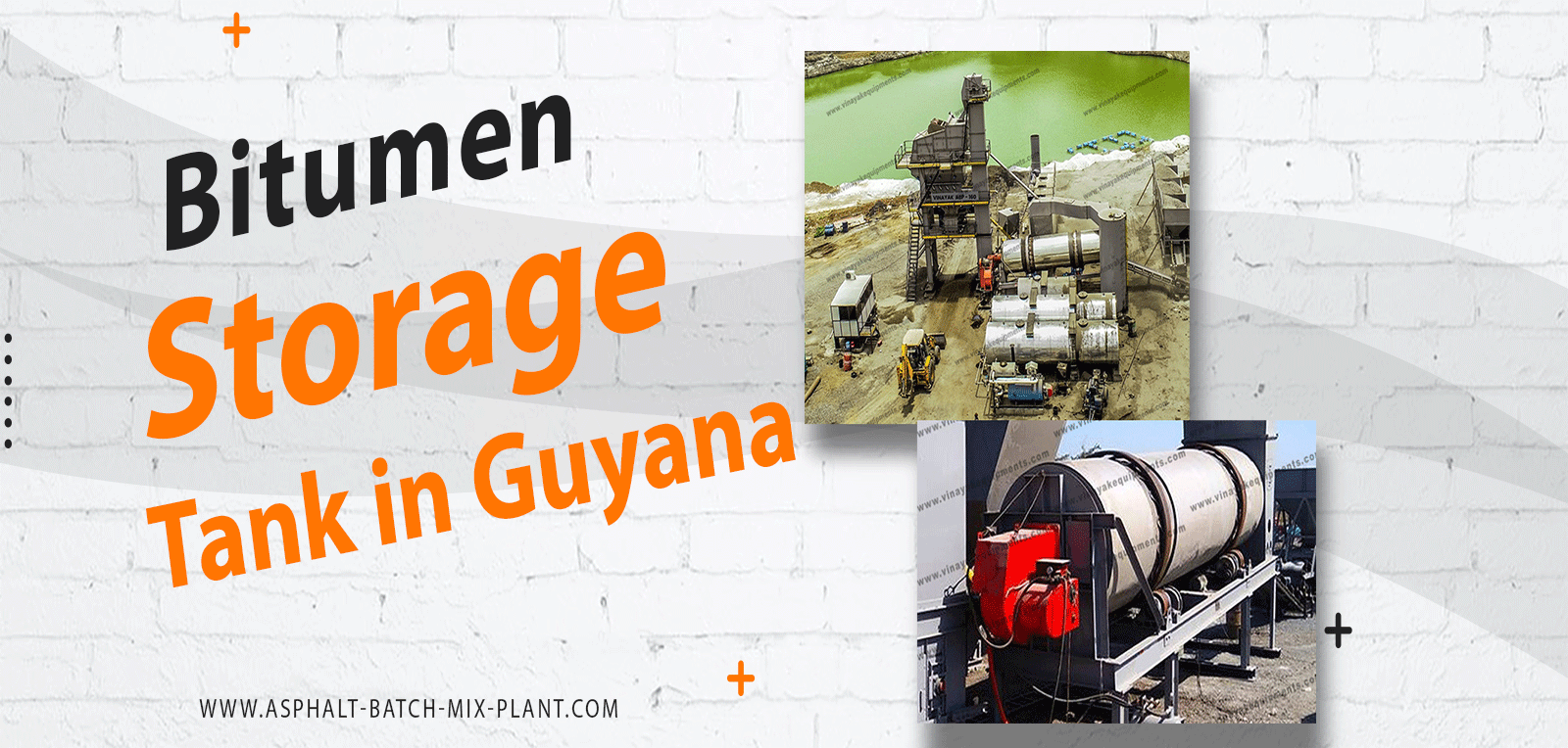 Bitumen Storage Tanks in Guyana