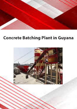 Concrete Batching Plant Manufacturer in Guyana