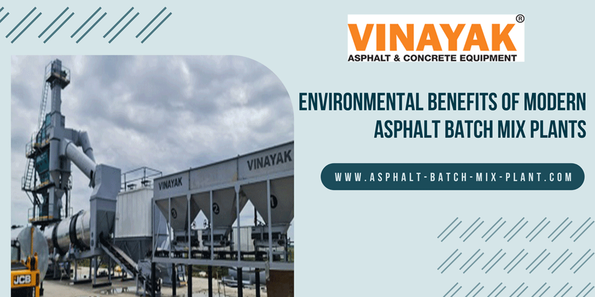 Innovations in Asphalt Batch Mix Plant Technology