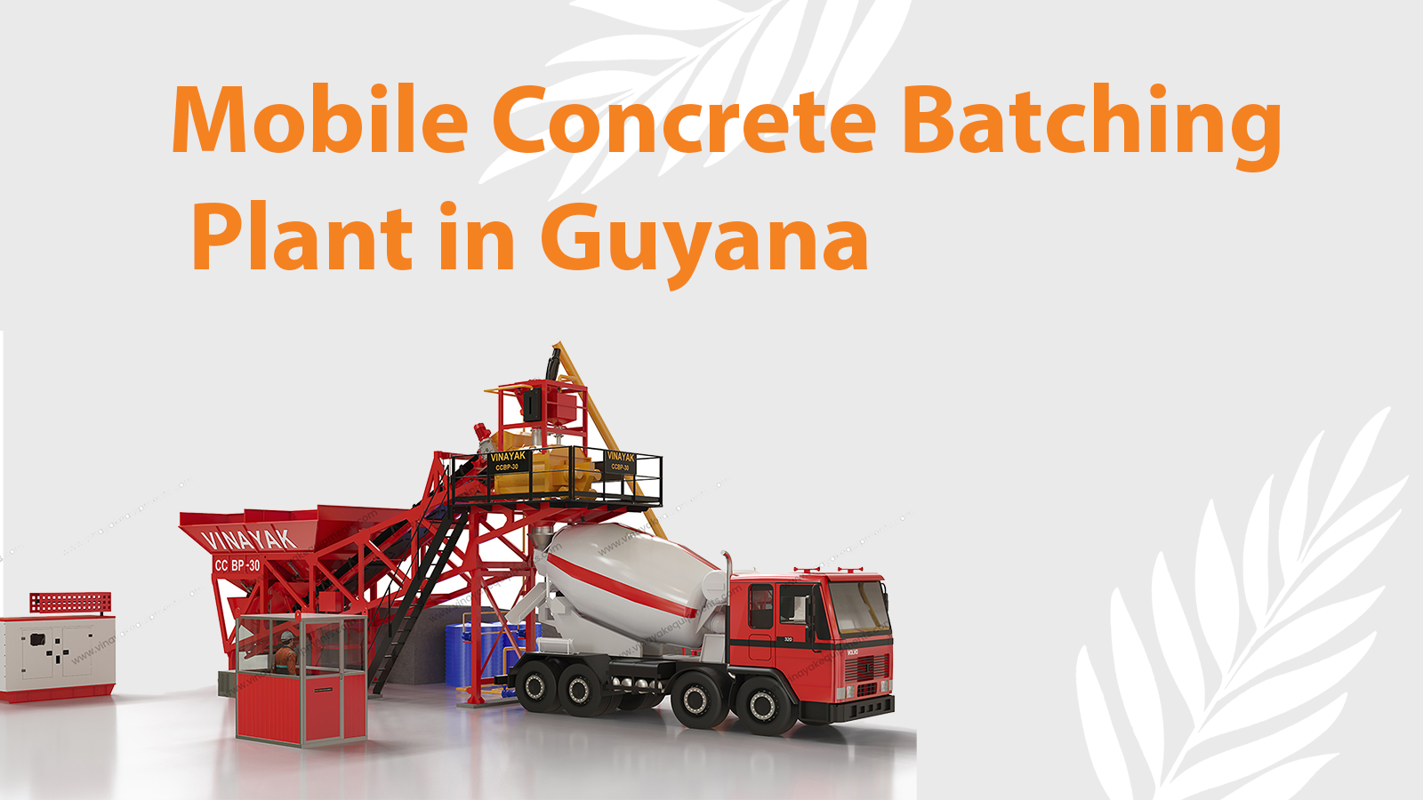 Mobile Concrete Batching Plants in Guyana